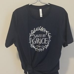 NWOT "Saved by Grace" tshirt